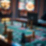 Exploring the Strategic Betting Landscape A strategic board layout representing betting options