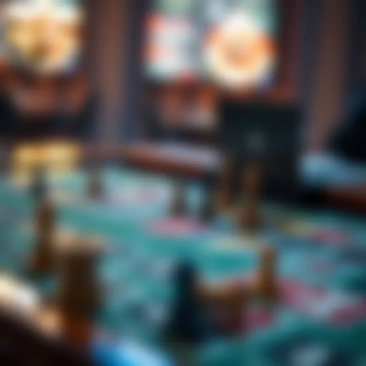 Exploring the Strategic Betting Landscape A strategic board layout representing betting options