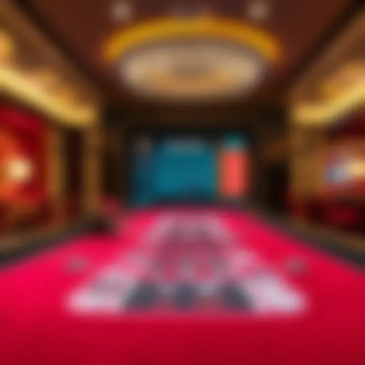 The Future of Baccarat: Digital Innovations Modern baccarat game with digital interface