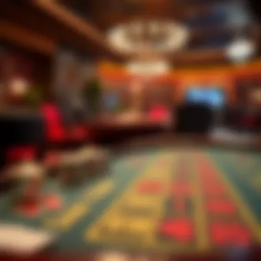 Understanding Baccarat Rules An overview of a baccarat table showcasing the rules and betting options