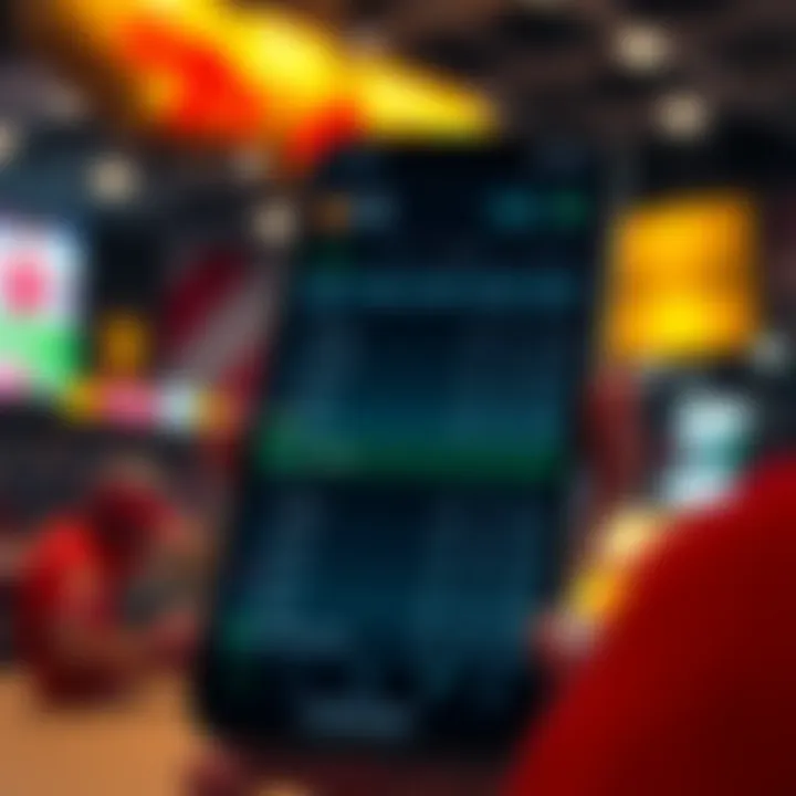 A user interface of a popular sports betting app showcasing live odds