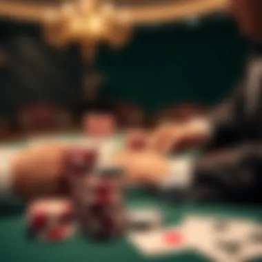 Dynamics of Online vs Offline Blackjack Exploring the online and offline dynamics of Blackjack in a captivating visual.