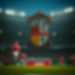 Historical representation of a British football club