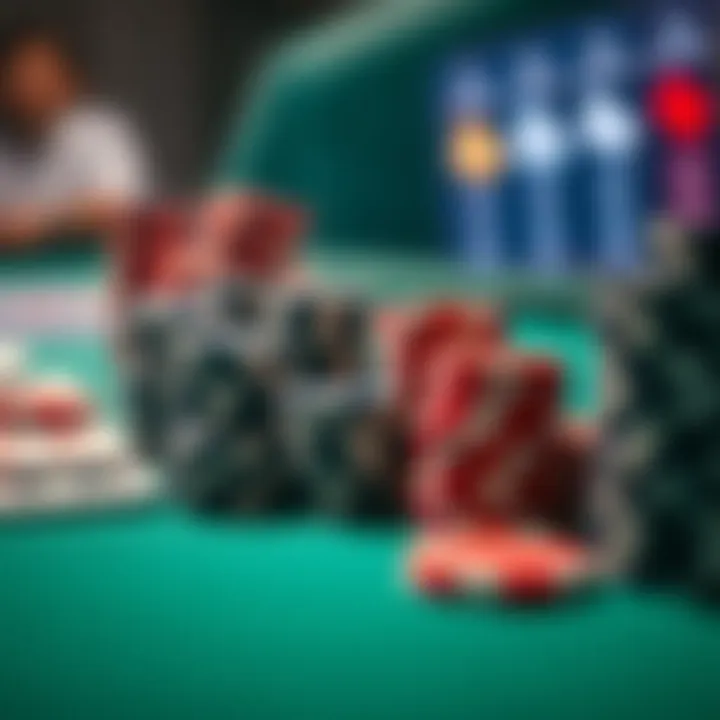 The Essentials of Poker Gaming Close-up of poker chips and cards on a gaming table