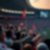 Clermont football stadium filled with enthusiastic fans