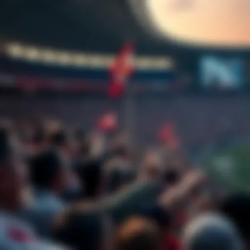 Clermont football stadium filled with enthusiastic fans