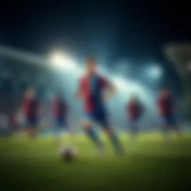 Key Players of Crystal Palace FC Key players of Crystal Palace FC in action