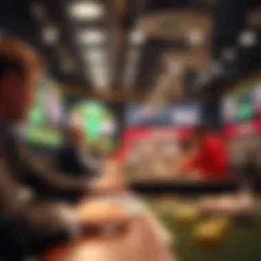 Graphical illustration of betting trends