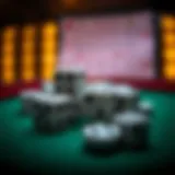 Conceptual illustration of dice games