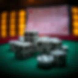 Conceptual illustration of dice games