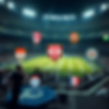 Key Teams in the Egyptian Premier League Graphic representation of key teams in the Egyptian Premier League