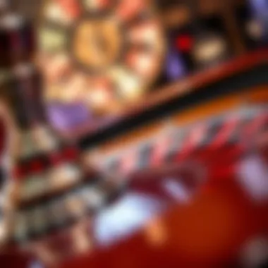 The Thrill of Roulette at Euro Casinos A close-up of a roulette wheel in motion