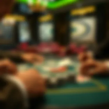 Mastering Strategy in Euro Casino Games A strategic card game in progress