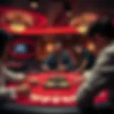 Intense game atmosphere in Evolution Blackjack