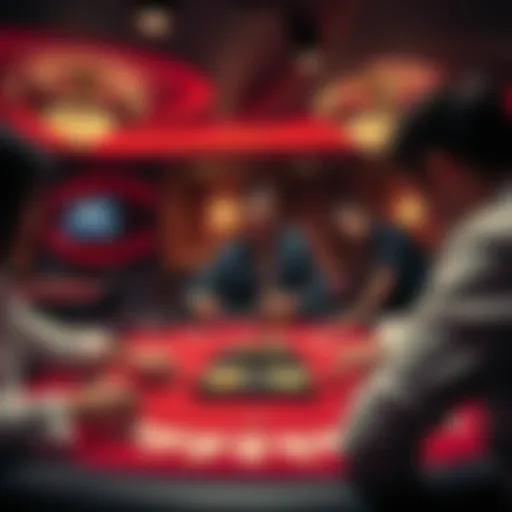 Intense game atmosphere in Evolution Blackjack