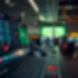 Architecture of a betting site interface