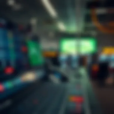 Architecture of a betting site interface