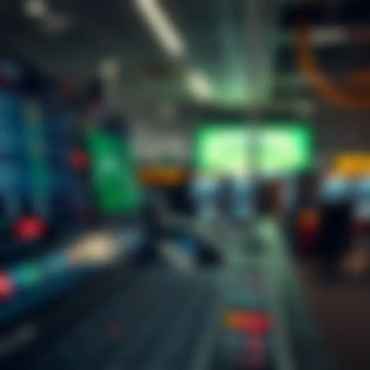 Architecture of a betting site interface