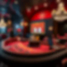 Live baccarat game interface showcasing real-time betting