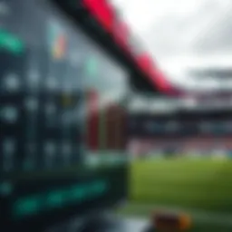 Real-time score updates for sports betting