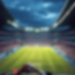 Stadium view of Madrid vs Celta match