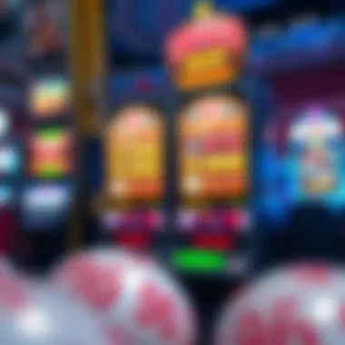 Innovative Features of New Casino Slots A vibrant casino slot machine showcasing innovative features