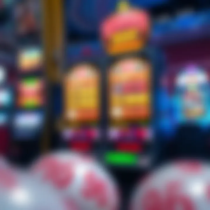 Innovative Features of New Casino Slots A vibrant casino slot machine showcasing innovative features