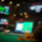 Conceptual representation of online betting