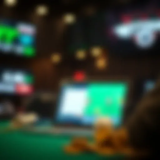 Conceptual representation of online betting