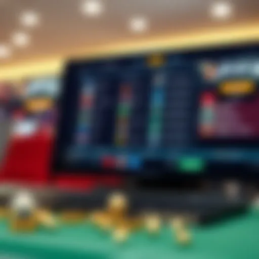 Diverse Betting Options in Online Platforms Online betting platform interface showcasing various betting options