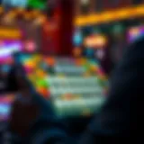 Engaging Online Bingo Experience A captivating online bingo interface on a digital device