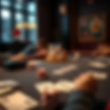 Strategic Blackjack Layout A strategic layout for blackjack strategies.