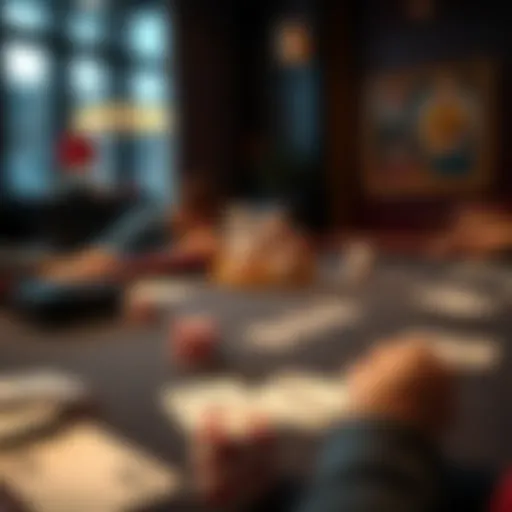 Strategic Blackjack Layout A strategic layout for blackjack strategies.