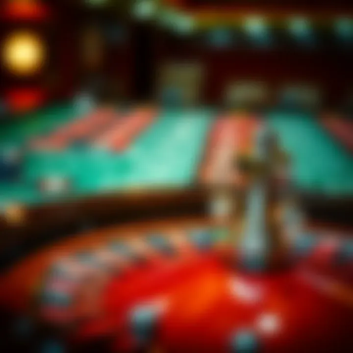 A digital representation of various roulette game variations