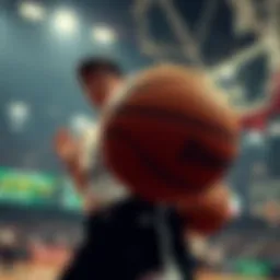 Concept of overseas basketball betting