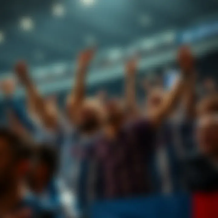 Rijeka fans celebrating at a match