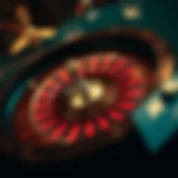 A beautifully designed roulette wheel showcasing its elegance and intricacies