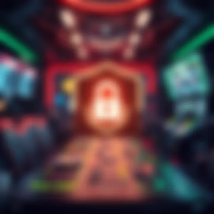 A secure digital environment symbolizing safety in online gaming