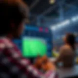 Dynamic sports betting interface showcasing live odds