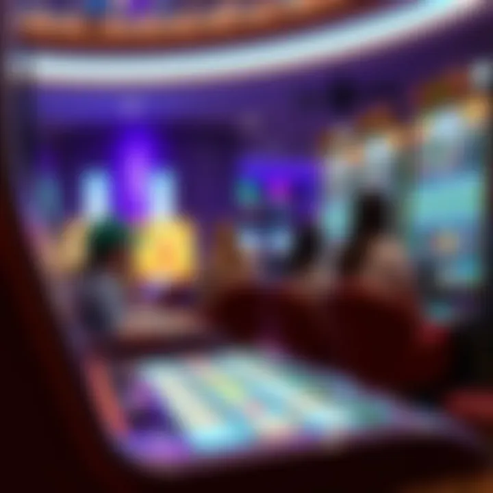 Engaging User Experience in Online Slot Gaming Illustration of user interaction with online slots