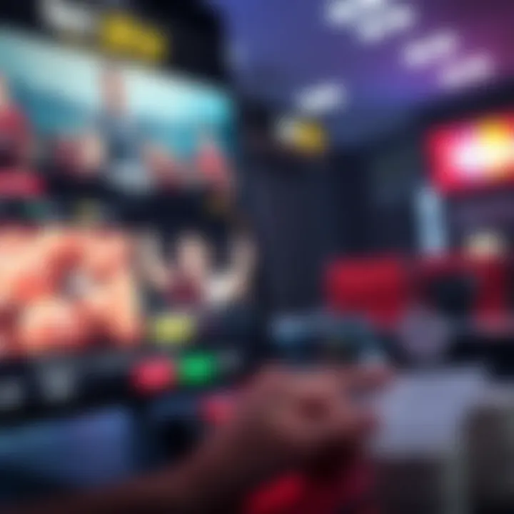 User-friendly interface of a betting site