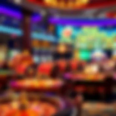 Diverse Online Casino Games A visual representation of various online casino games available