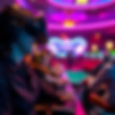 The Future of VR in Mobile Casino Gaming A futuristic concept of virtual reality in mobile gaming